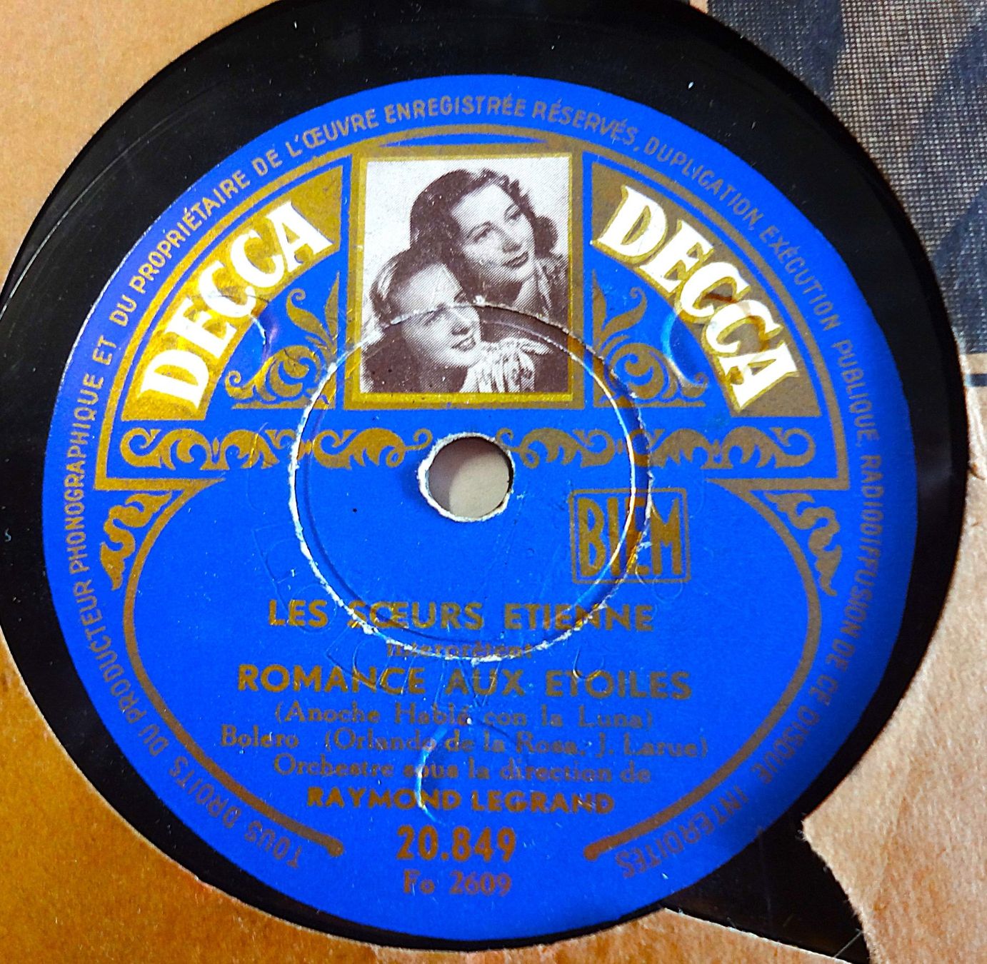 Dischi in vinile: 35 Schellackplatten französische Chanson, div. Interpreten – Usato da Hemishofen venduto da Phonomandy 1