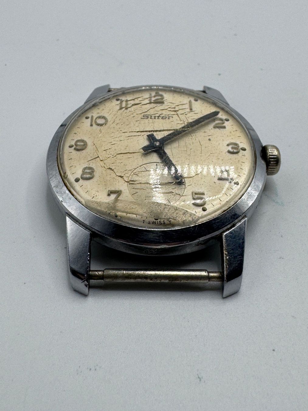 Suter Orologi: Suter Uhr mechanisch Handaufzug – Usato da Sachseln venduto da BONATI01 3