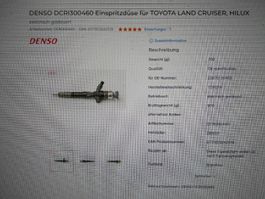 Einspritzdüsen zu Toyota Land Cruiser/ Hilux