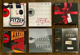 SEBASTIAN FITZEK „6 x HÖRBÜCHER“ Audio-CD Mimik Der Insasse