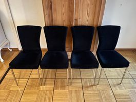 Esszimmerstühle mit Microwebüberzug