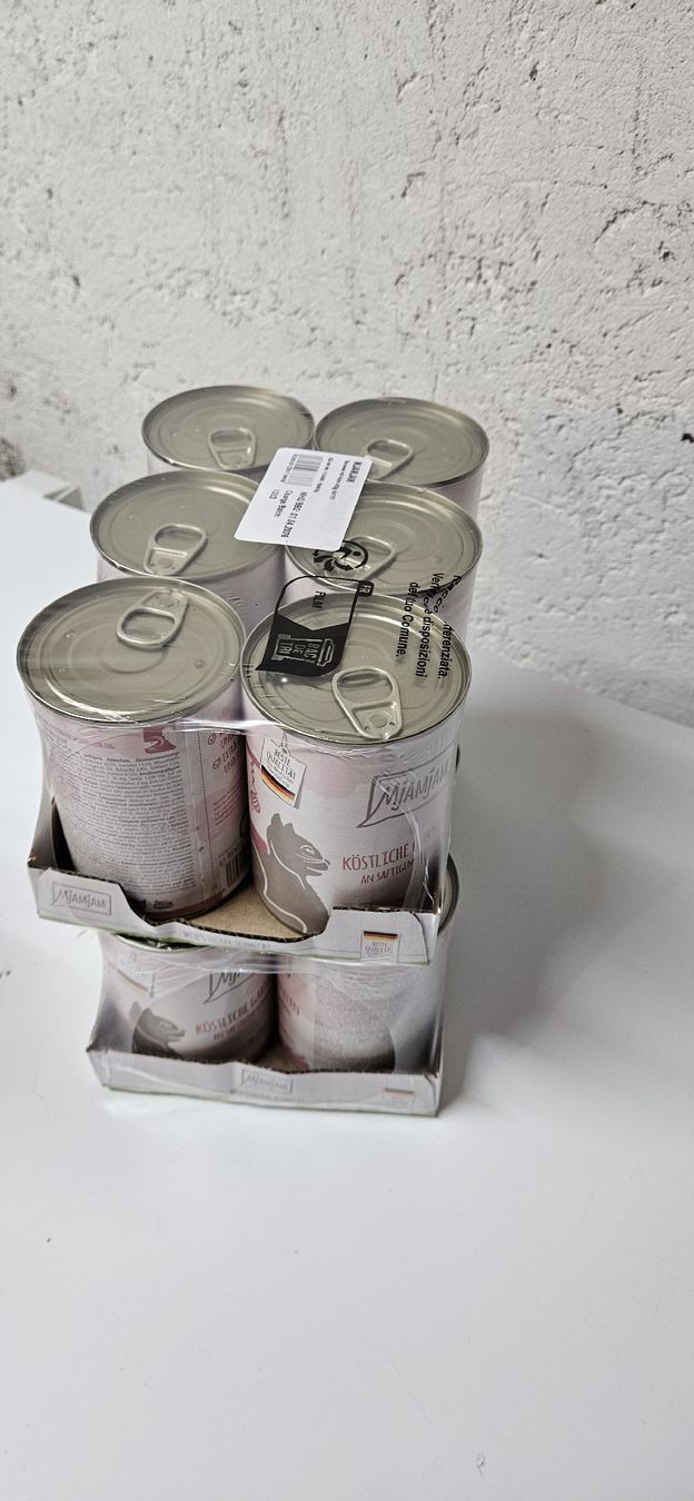 Mangimi: Mjamjam Katzenfutter, Inserat genau lesen, preis pro dose – Nuovo e nell'imballaggio originale da Rorbas venduto da ScorpionBay 1