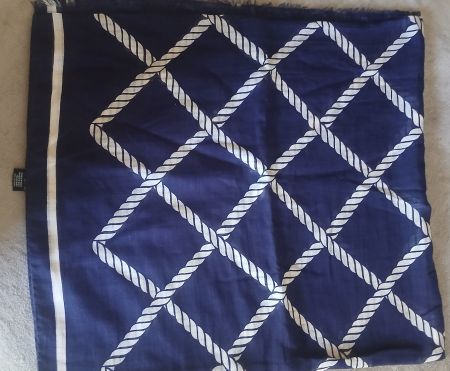 NEW GANT PAREO HANDMADE IN ITALY 98 CM × 188 CM 100% COTTON