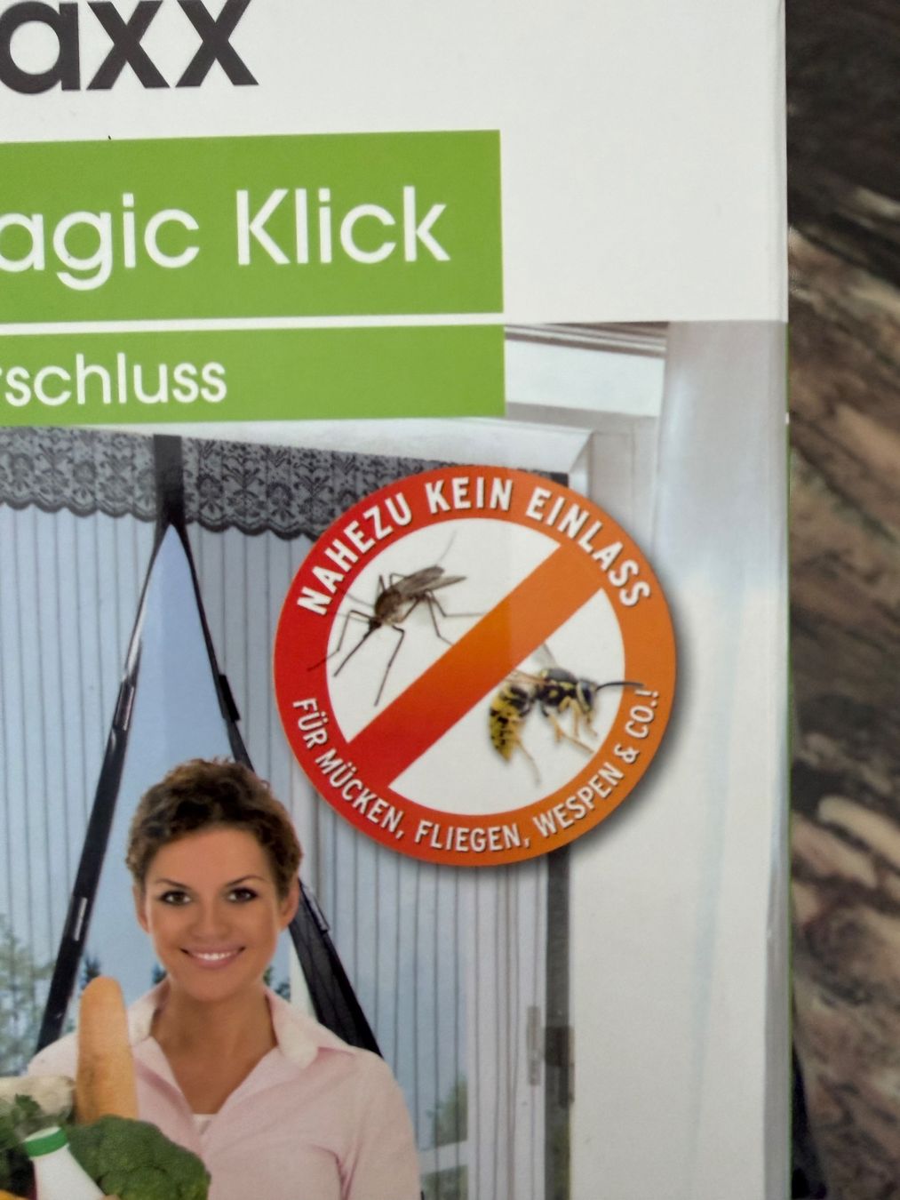 Tende: Easy Maxx Moskitonetz mit Magnet 90x210 cm schwarz – Nuovo e nell'imballaggio originale da Nussbaumen AG venduto da normajeanbaker 2