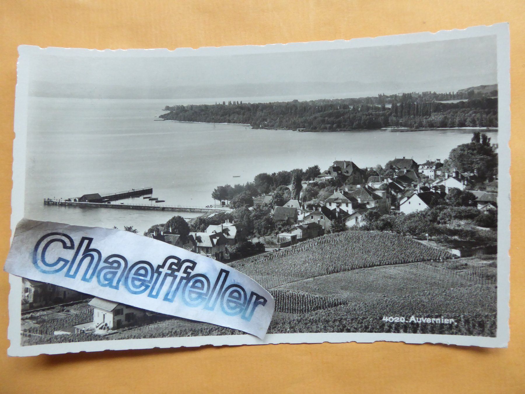 Cartes postales: 4020 Auvernier – D'occasion à Zürich par Chaeffeler