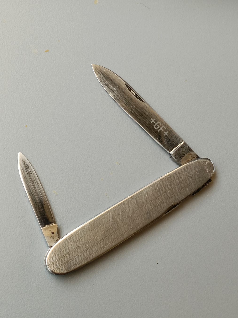Victorinox Coltelli tascabile: Sackmesser Victoria mit Metall Schale – Usato da Brugg AG venduto da Ente015 3