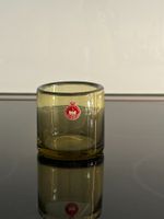 Vase Glas braun-grün Holmegaard Per Lütken 1959