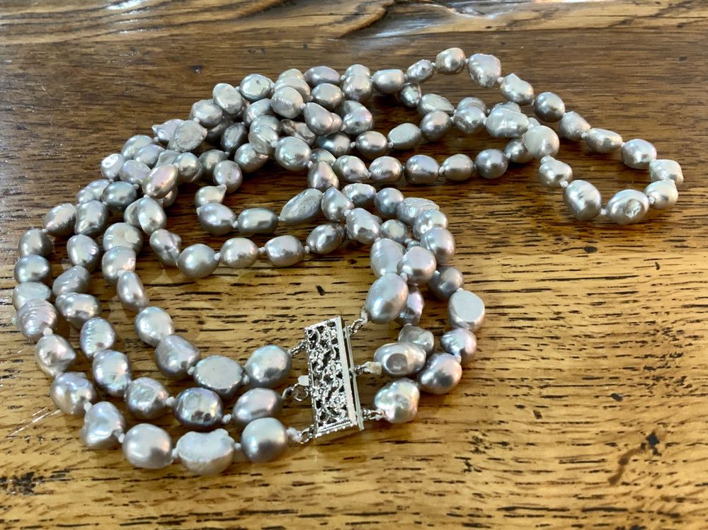 Collier Vintage Plaqué Or Style Tank Art Déco - Poids 103 Gr, Occasion (comme Bracelet Tank Or)