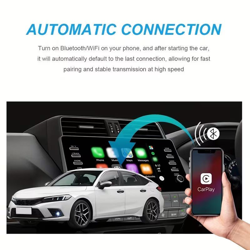 Chiavette USB: Wireless CarPlay Android Auto Adapter - Neuwertig! – Nuovo (secondo la descrizione) da Rotkreuz venduto da Quickseller-Pro
