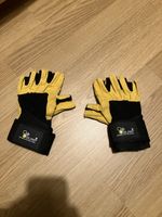 Fitness Handschuhe Gym Training Gelb/Schwarz
