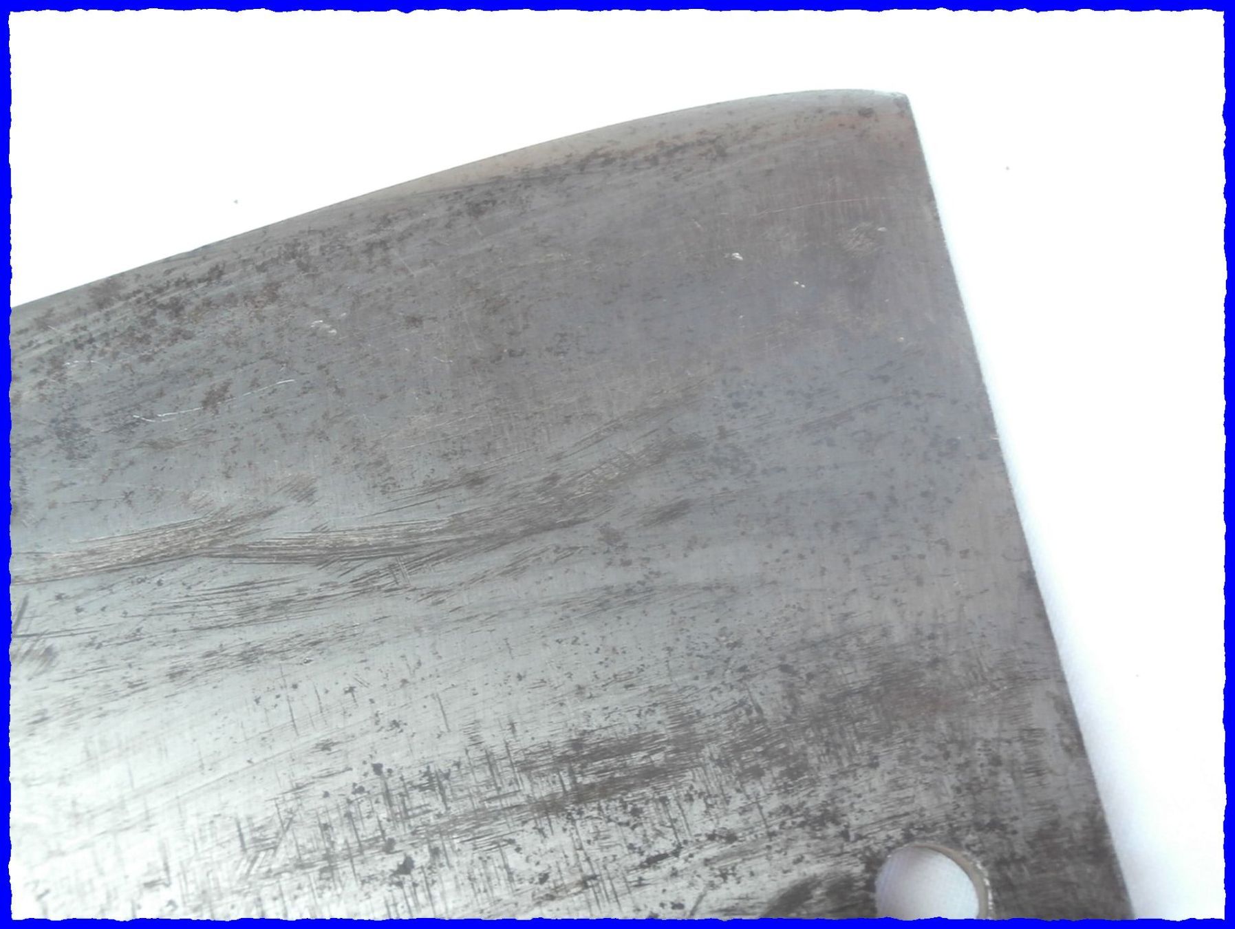 Coltelli da cucina: Schweres altes METZGERMESSER (Hackbeil) mit Holzgriff – Usato da Worblaufen venduto da Re_mo81 8