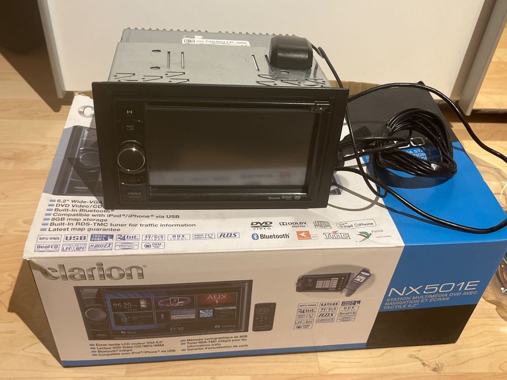 Clarion NX501E Autoradio mit Navigation Kaufen auf Ricardo