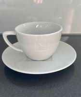 4 Nespresso Cappuccino-Tassen mit Unterteller 