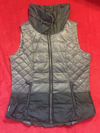 Lole  Steppweste Damen Grau/Schwarz, Grösse M- Top!