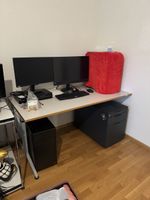 LISTA Schreibtisch Desktop 160x80 höhenverstellbar büro pc