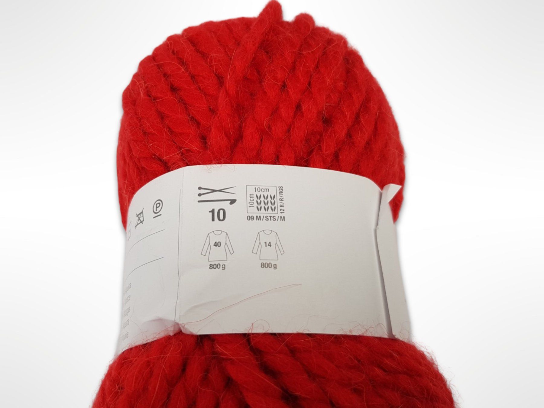 Lana: RICO DESIGN dicke Wolle Rot 10 Stk. – Nuovo (secondo la descrizione) da Suhr venduto da Restwert_Suhr 3