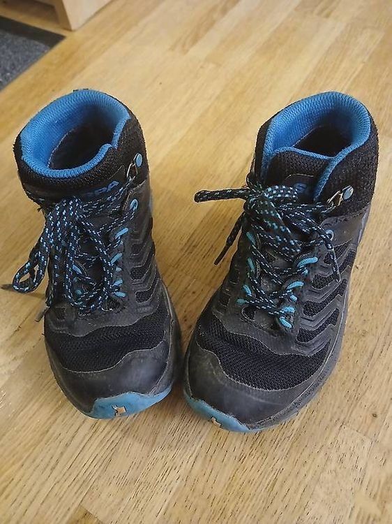 Scarpa Scarpe da uomo: Scarpa Rush Mid Kid GTX Wanderschuhe Kinder Grösse 30 – Usato da Chur venduto da RICPE99