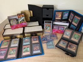 Yugioh Sammlung TCG/OCG LOT + Zubehör, Ordner, Tins & more