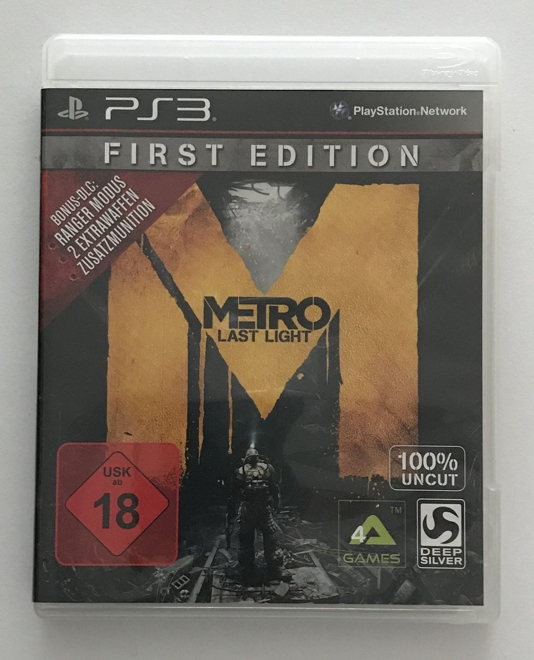 Spiele: PS3 - Metro: Last Light – Gebraucht aus Allschwil von Bullach