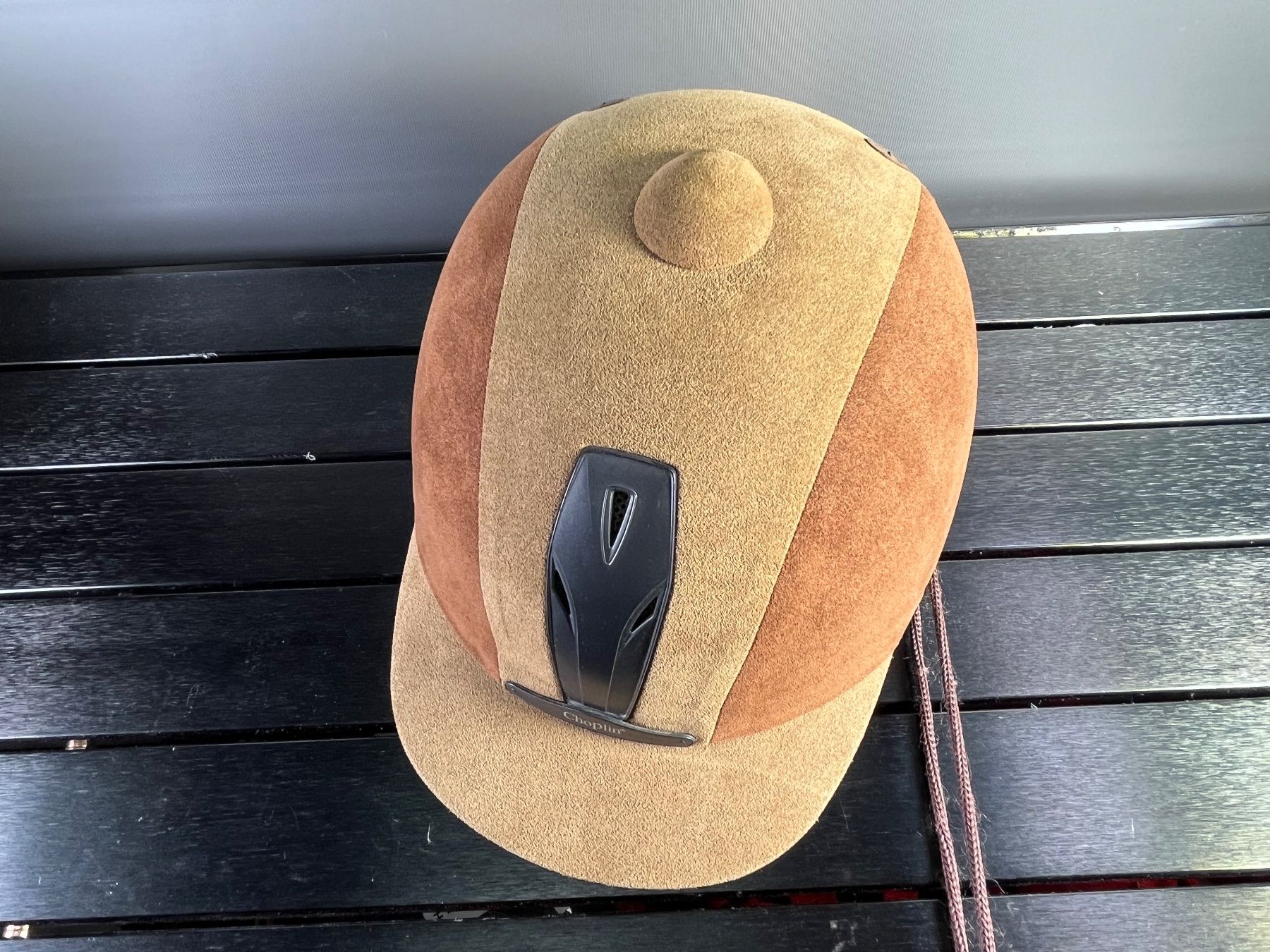 Caschi: Choplin Reithelm Mit Velours bezogen 53 – Usato da Tafers venduto da JP911 3