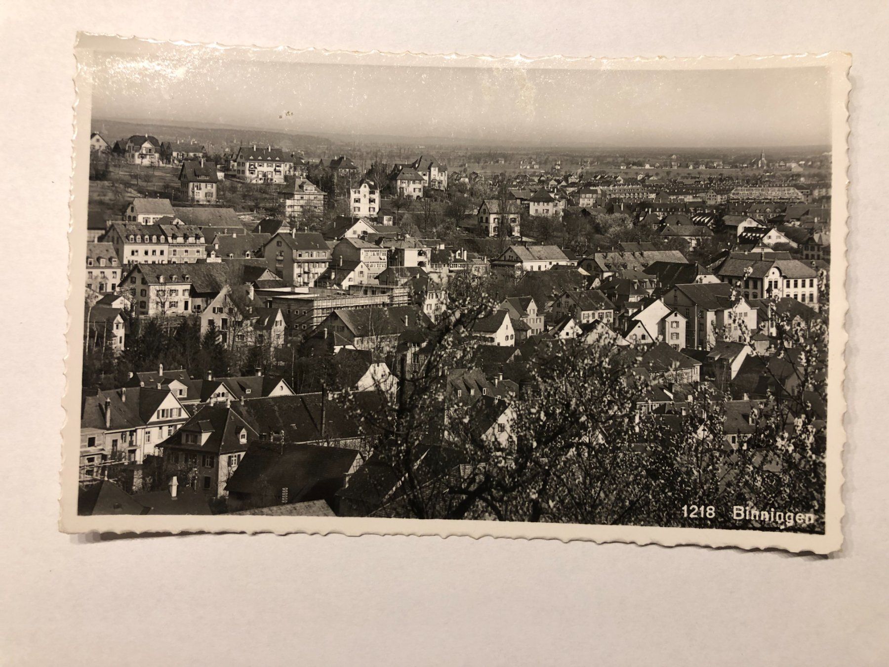 Ansichtskarten: Ansichtskarte Binningen 1942 – Gebraucht aus Pfäffikon ZH von Waltoversand