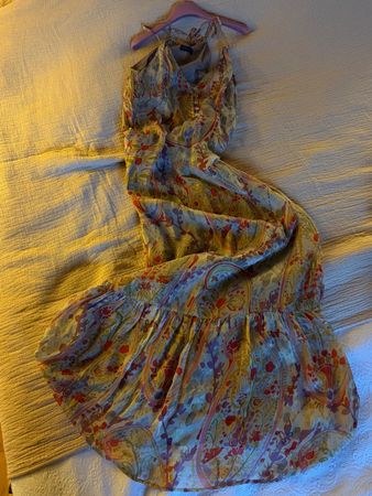 IKKS Silk Long Summer Dress - Fabulous color pallet