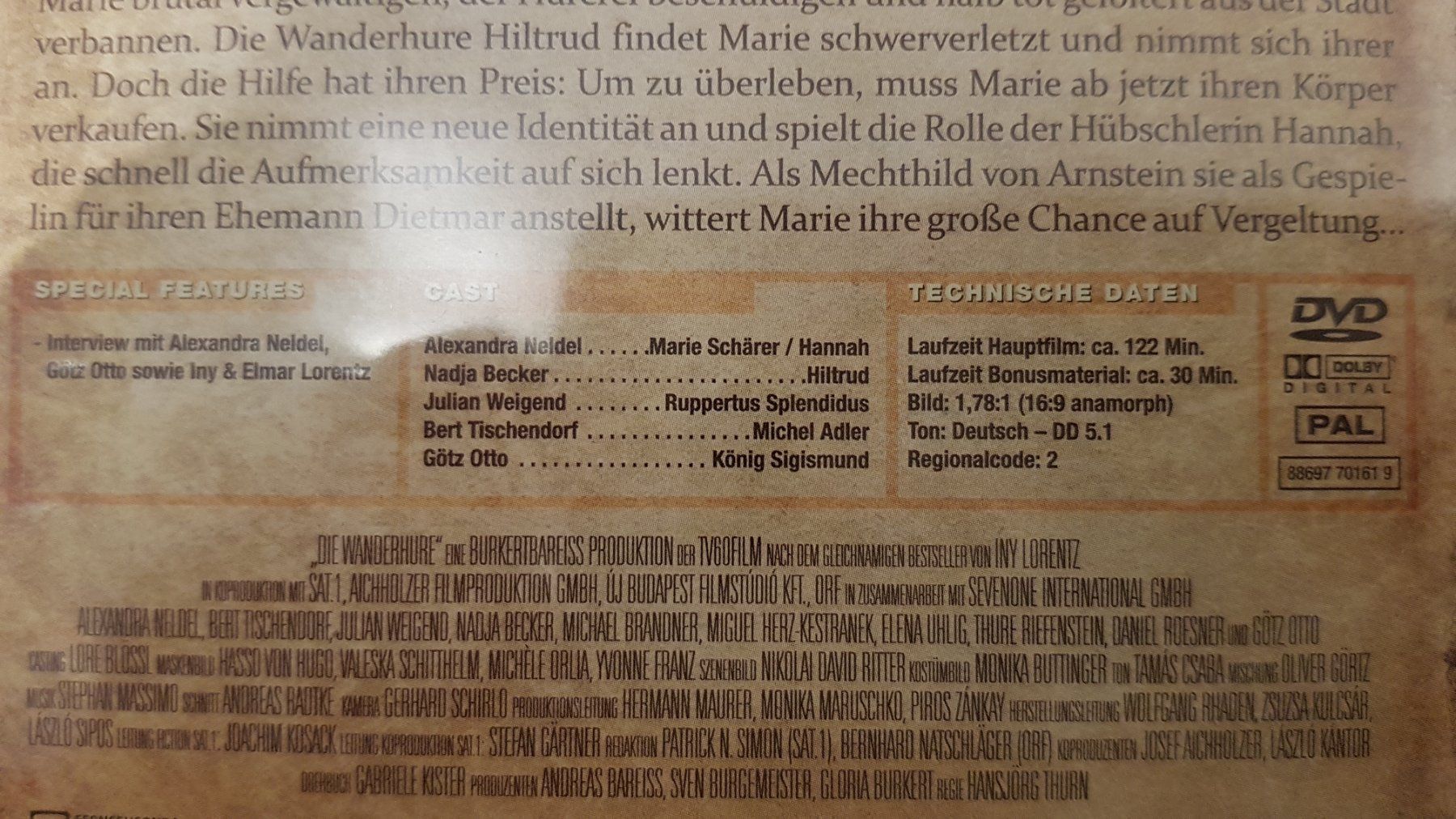 Tutti i DVDs: DVD Die Wanderhure – Usato da Oetwil am See venduto da fineli2 1
