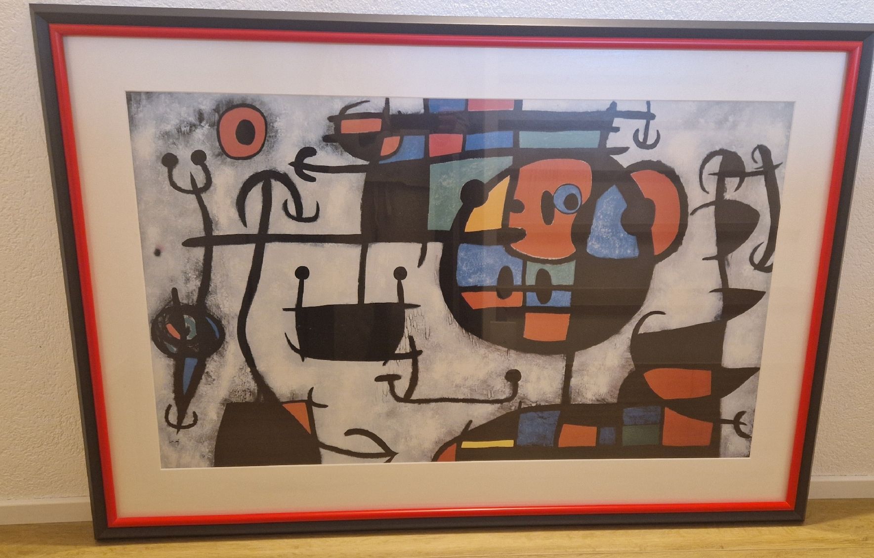 Foto & Immagini: Joan Miro Originalkopie "La Leçon de Ski" – Usato da Bettlach venduto da Vasi31