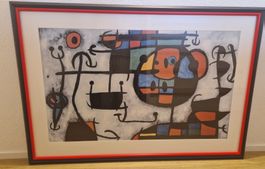 Joan Miro Originalkopie "La Leçon de Ski"