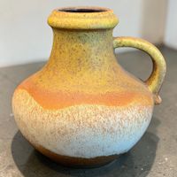 Vase Scheurich Keramik 423-18 d'Allemagne de l'Ouest