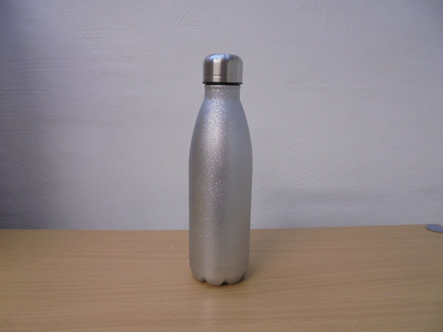 Borracce & Thermos: Thermosflasche silber glitzer – Nuovo e nell'imballaggio originale da Oberhallau venduto da puper5