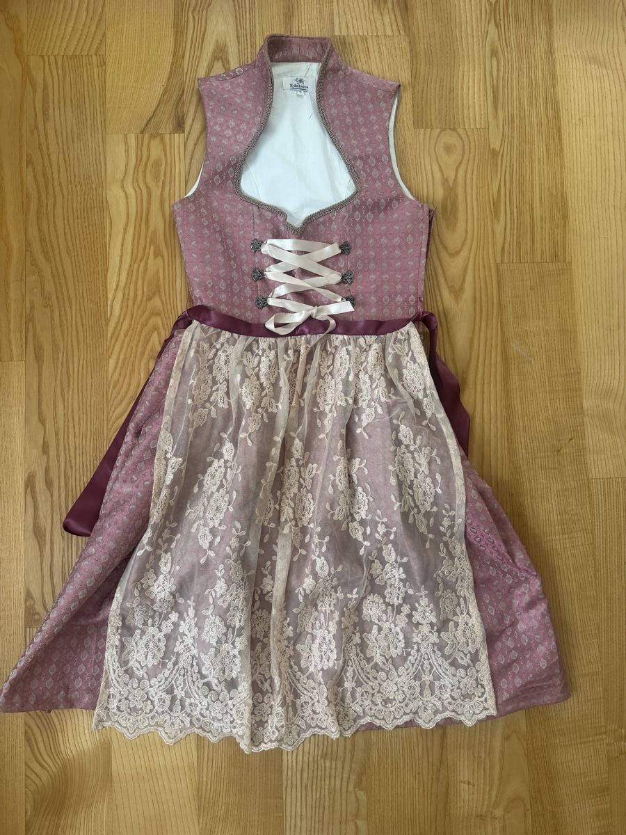 Vestiti: Dirndl Kleid pink Grösse 38 mit Spitze – Usato da Therwil venduto da massimo_gino 2