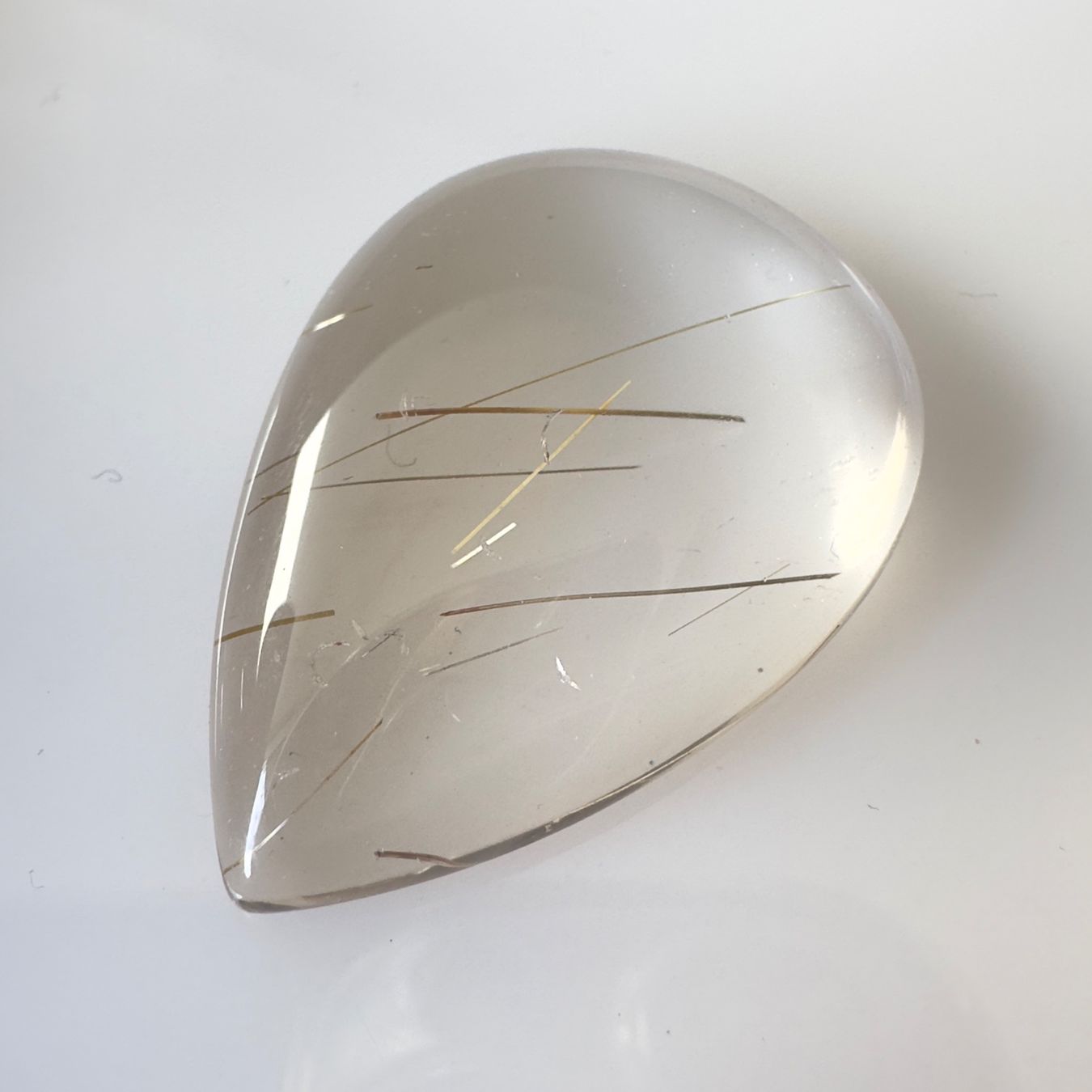 Pietre preziose: 37.44 ct - Natural Colourless Quartz Rutile – Nuovo (secondo la descrizione) da Zürich venduto da Yoohooz 5