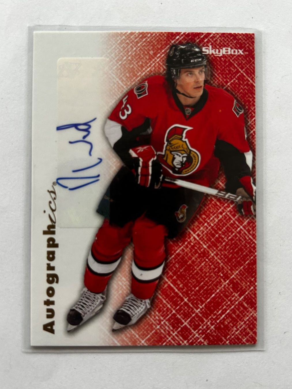 NHL Carte collezionabili: SkyBox NHL Roman Wick Autograph Card – Usato da Oberwil-Lieli venduto da Mhd
