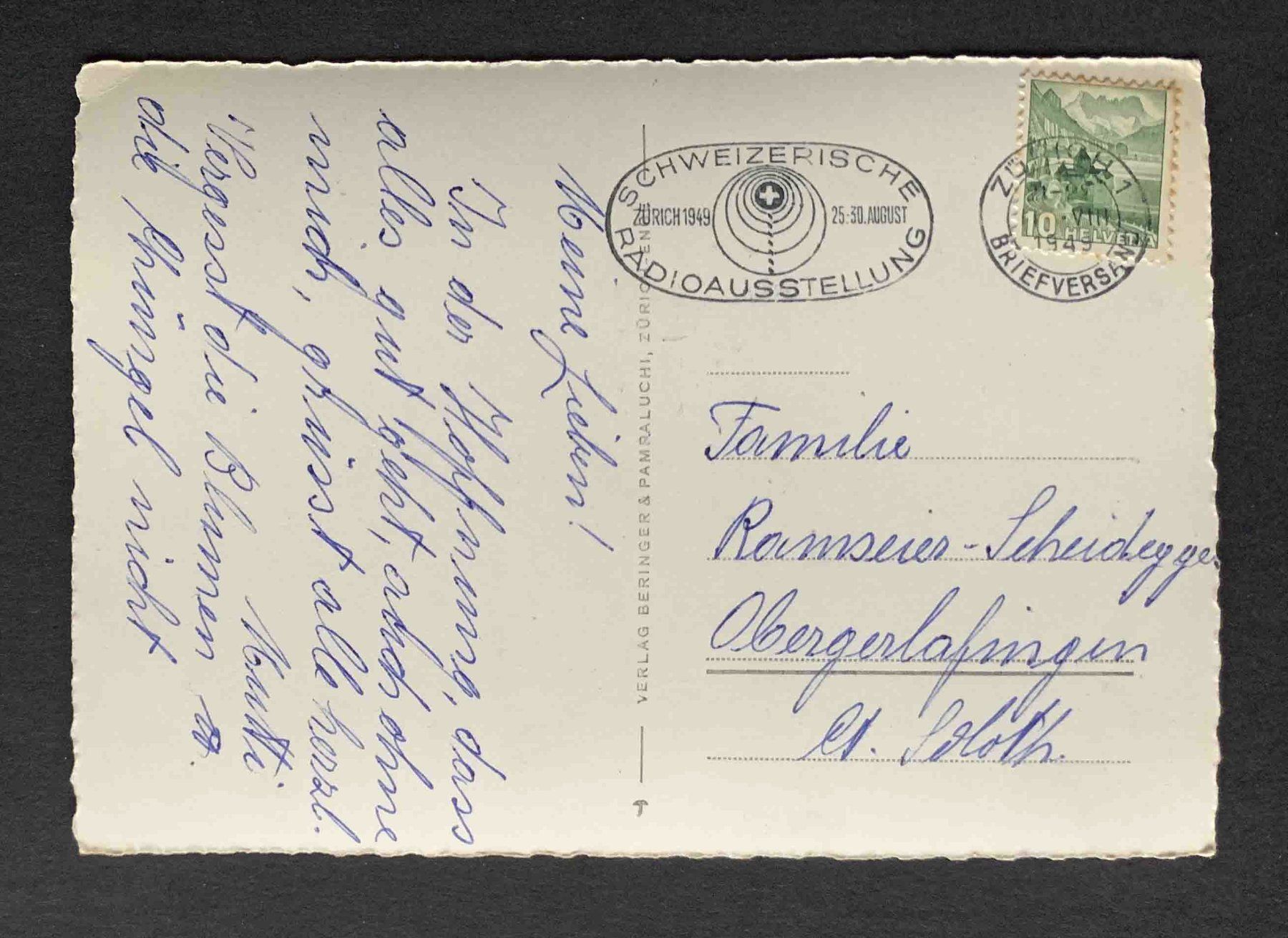 Cartoline postali: AK Zürich Utoquai – Usato da Goldau venduto da artelier1 1