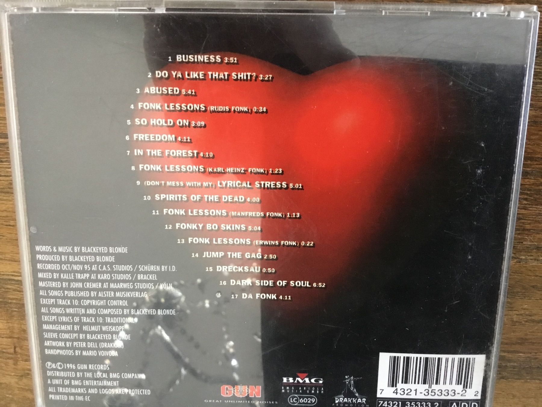 CD: Blackeyed Blonde CD - Do Ya Like That Shit?  💿 – Usato da Thierachern venduto da sweden08 1