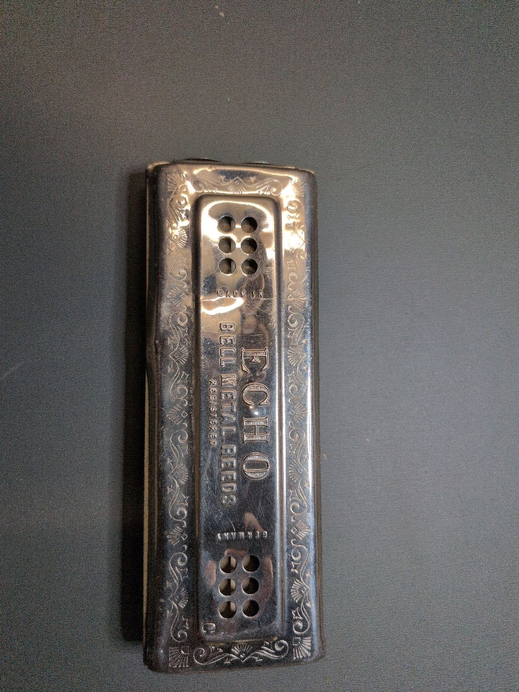 Strumenti musicali: Harmonica Hohner Echo métal Allemagne état correct – Usato da Noville venduto da mod_928h 2