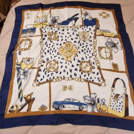 Foulard carré femme