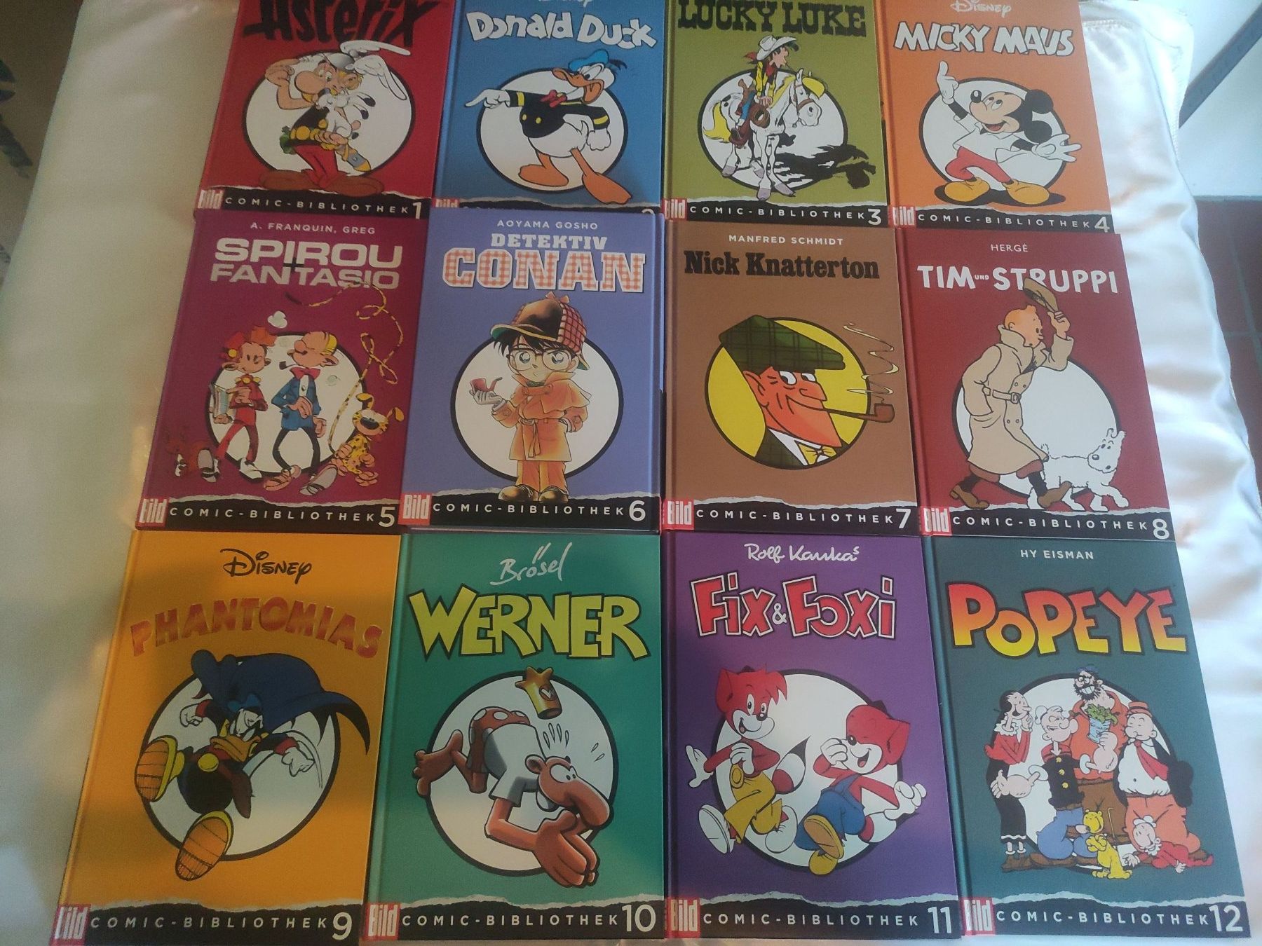 Fumetti: Im Schuber: 12 neuwertige Comic Bibliothek Sammlung – Usato da Hinwil venduto da Manu71 5