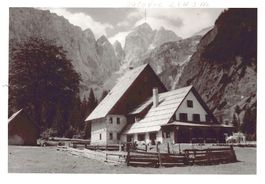 Planica, studentski planinski dom v Planici, datiert 1958