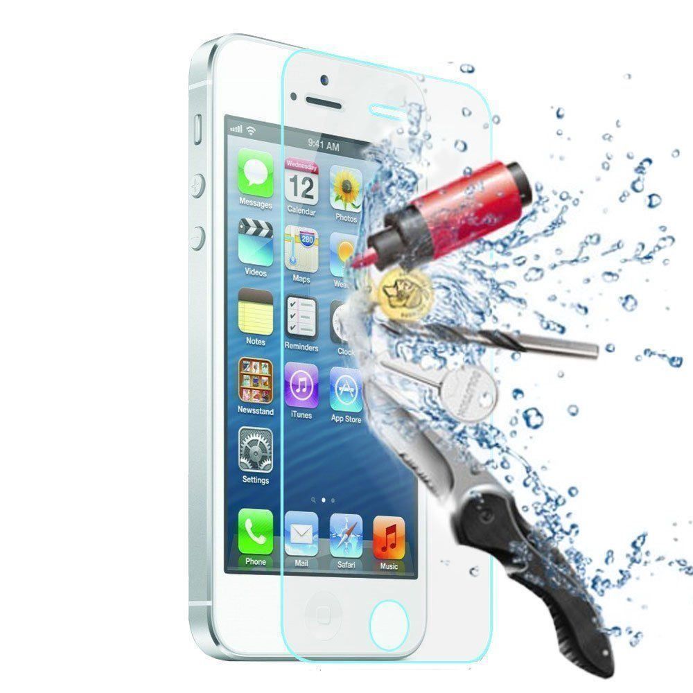 Cover & Protezioni schermo: iPhone 5 / SE / 5s / 5c Panzerglas Schutzglas Glas Verre – Nuovo e nell'imballaggio originale da Volketswil venduto da coverandmore 1