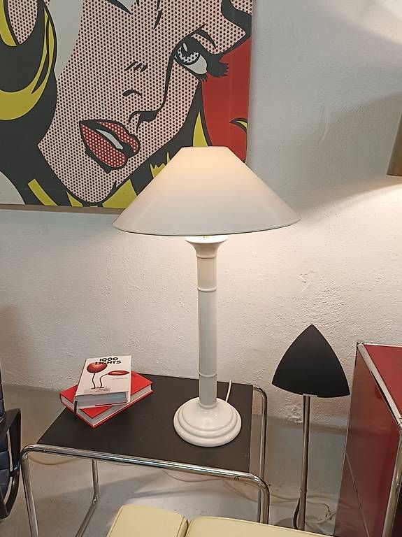 Lampade: Vintage Design Lampe Keramik 70s Bambus – Usato da Zürich venduto da style-and-design.zh