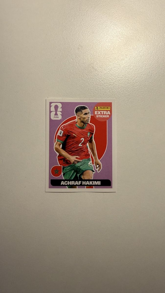 Panini Carte collezionabili: Achraf Hakimi Panini WM 2026 Extra Sticker – Nuovo (secondo la descrizione) da Reinach BL venduto da toobi