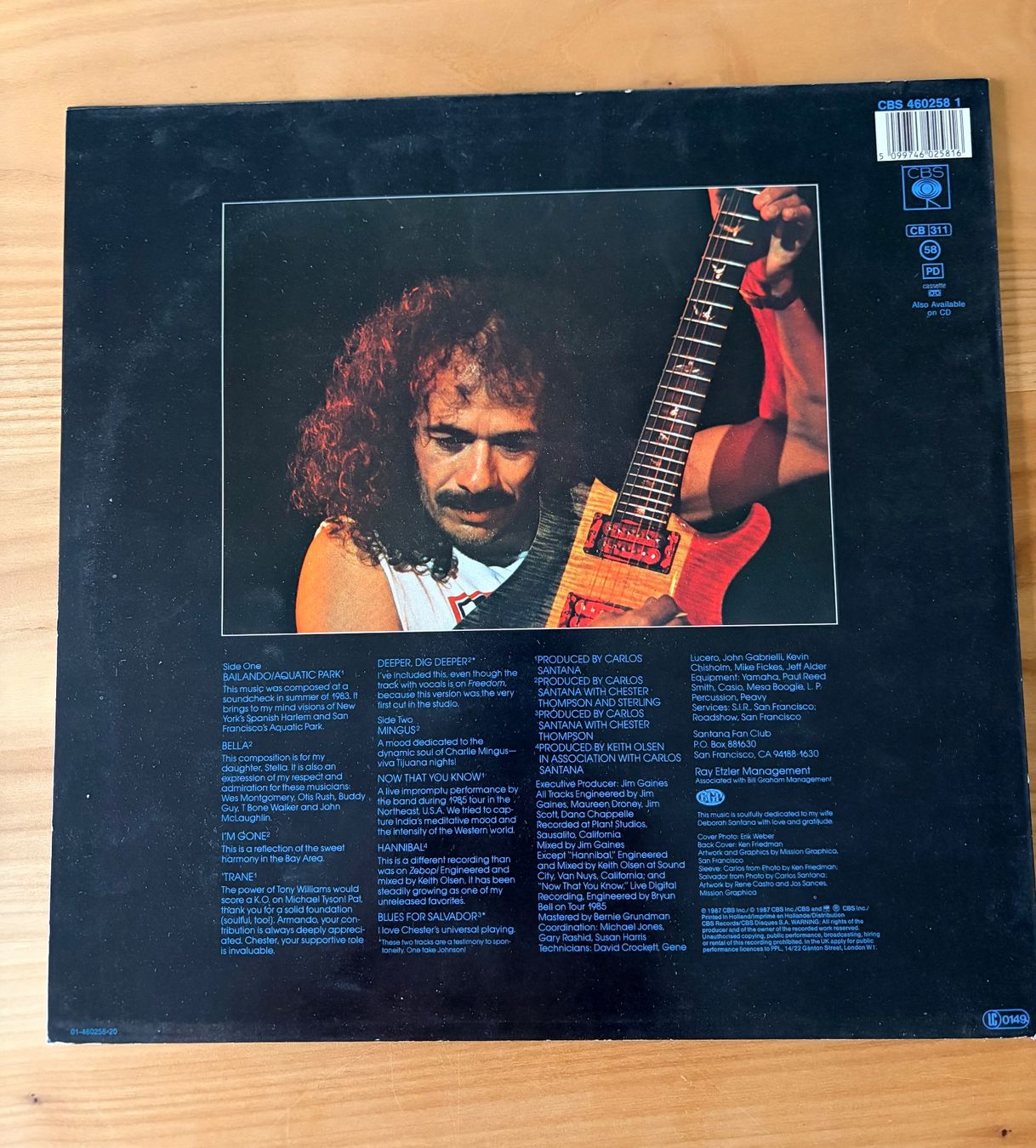 Dischi in vinile: Schallplatte CARLOS SANTANA – Usato da Küsnacht ZH venduto da Dasdoo 1