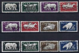 DDR 1956 Tierpark Berlin gute Werte gest.