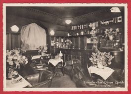 ZÜRICH, KÜNSTLER-BAR ODEON, BELLEVUE, GROSSFORMAT