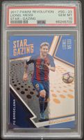 2017 PANINI REVOLUTION STAR-GAZING LIONEL MESSI PSA 10