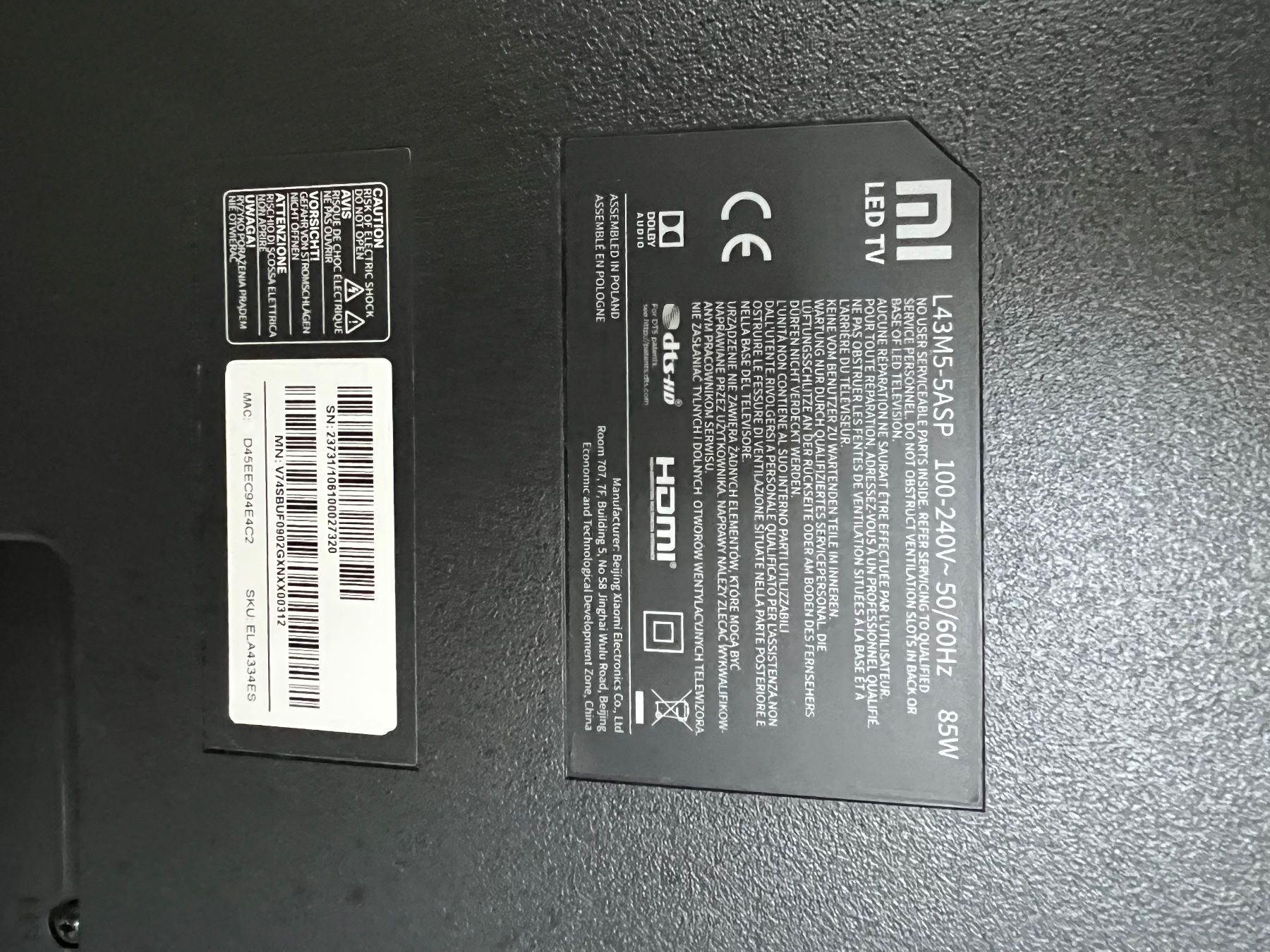 Xiaomi Fernseher: Xiaomi Mi Smart TV 4k – Gebraucht aus Zürich von tocklock 3