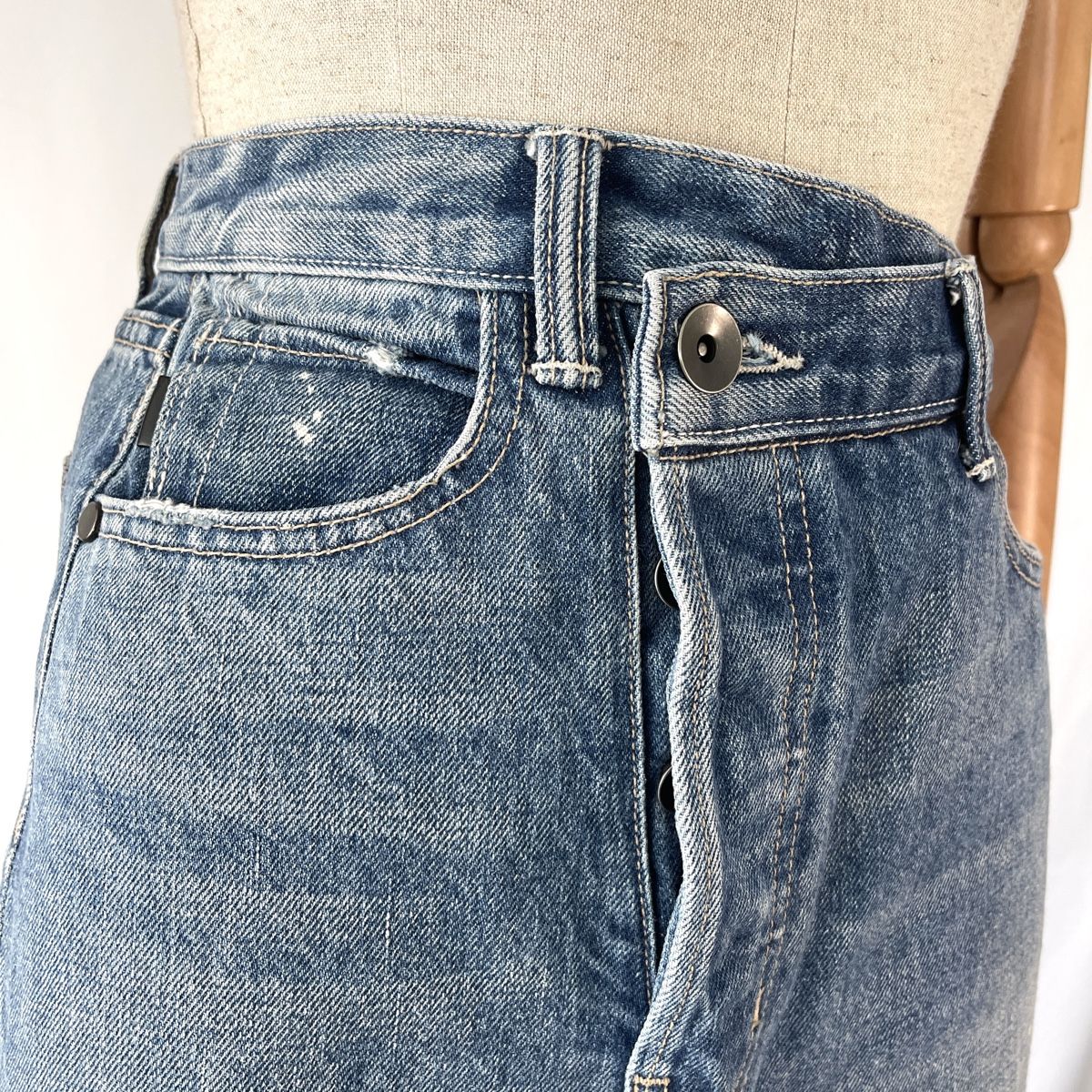 Helmut Lang Röcke: HELMUT LANG Deconstructed Denim Skirt – Neu (gemäss Beschreibung) aus Emmen von Avviivva_Com2023 3