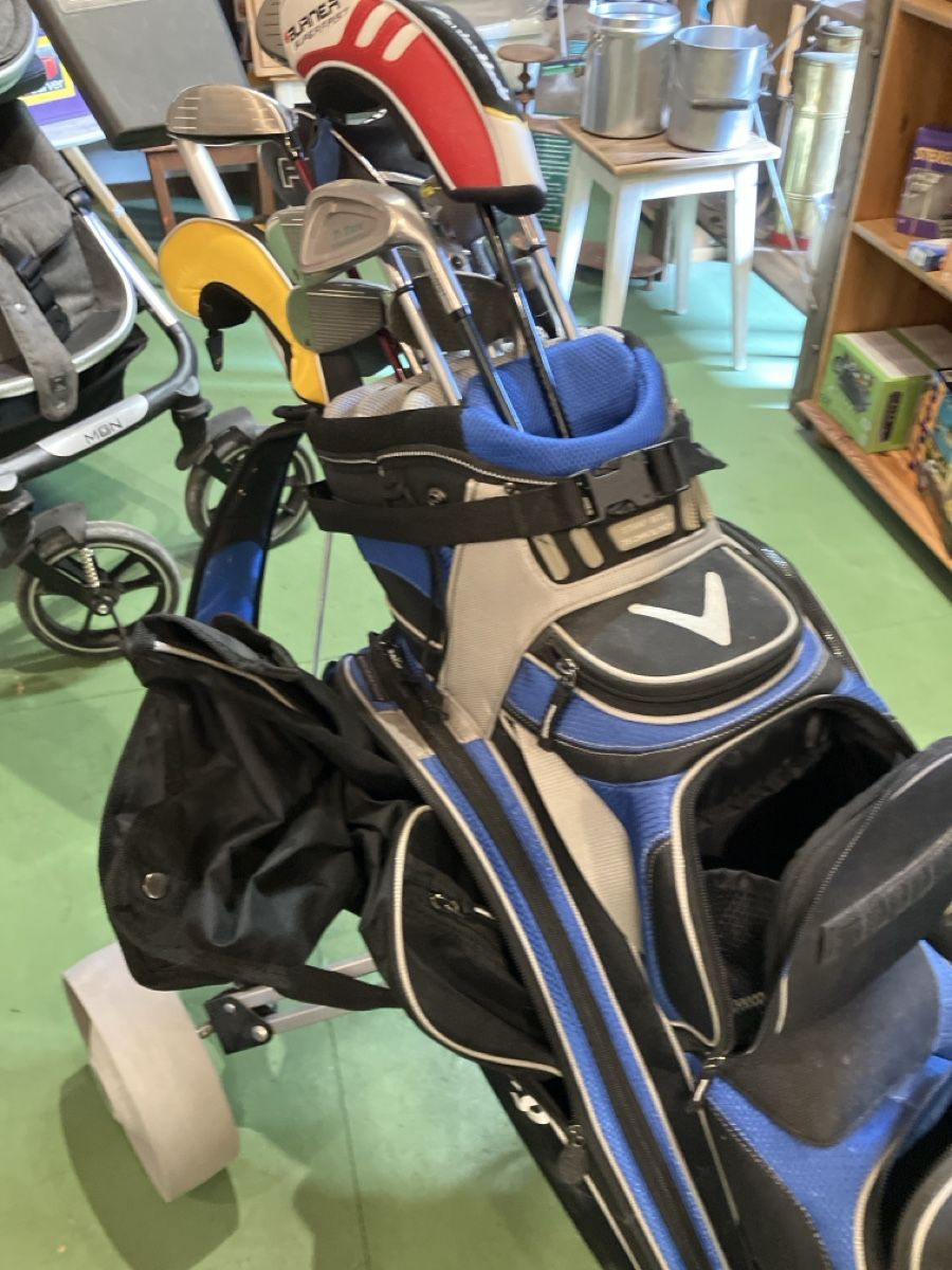 Callaway Mazze & Set: Golfer Buggy Callaway inkl Schläger – Usato da Erlenbach im Simmental! venduto da Simmentaler-Perlen 7